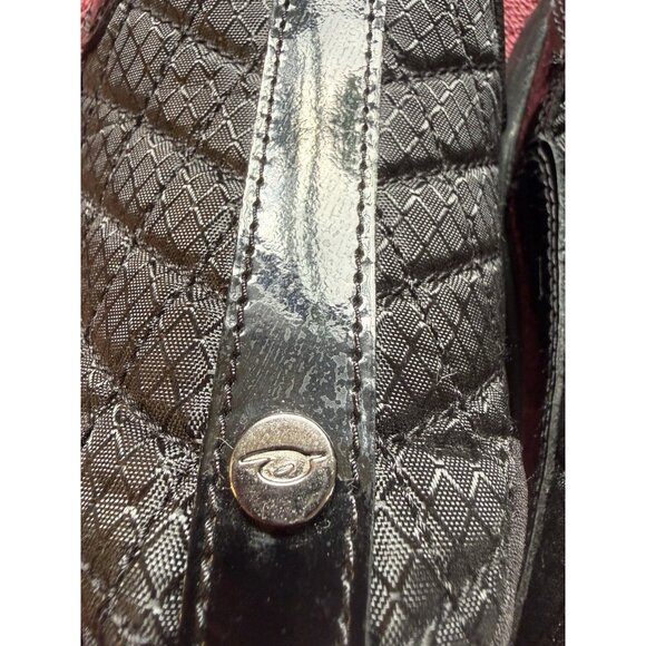 EASY SPIRIT TRAVELTIME BLACK LEATHER MULES SLIP ONS COMFORT WOMENS SZ 7 - Picture 6 of 9